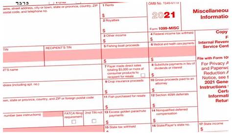1099 MISC Form 2022 - 1099 Forms - TaxUni