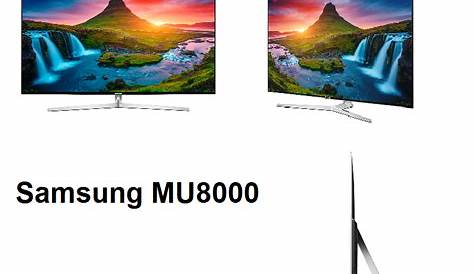 Samsung MU8000: Good for gamers high range 4K HDR10 - LED TV reviews