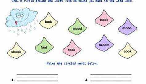 Variant Vowels | First Grade English Worksheets | Biglearners