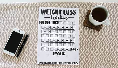weight loss motivation chart