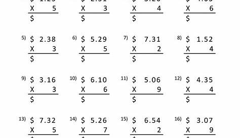 Amazing 5th grade math worksheets 5th Grade Math Practice Subtracing
