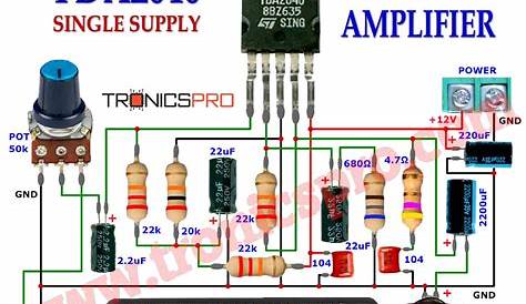 Preamplifier Circuit Diagram Low-Noise DIY - TRONICSpro