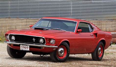picture of a 1969 mustang fastback