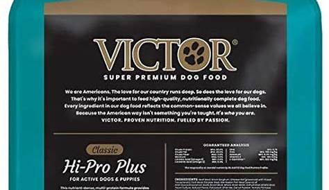 victor hi-pro plus feeding chart