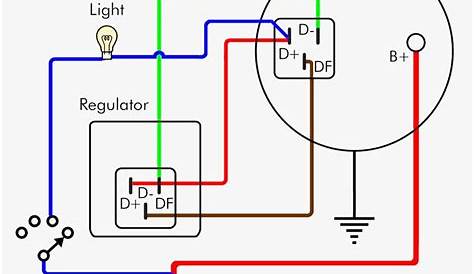 gm 3 wire alternator schematic
