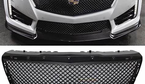 2012 cadillac cts front bumper and grill