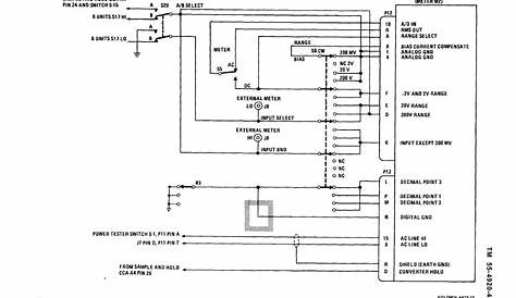 dc voltmeter circuit diagram