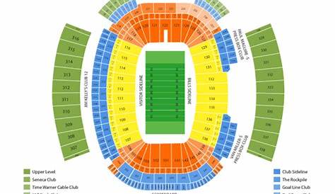 highmark stadium buffalo ny seating chart