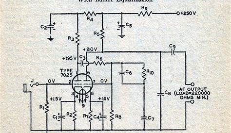 phono preamplifier circuit diagram