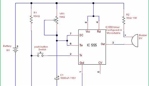 1ms timer using 555 circuit diagram