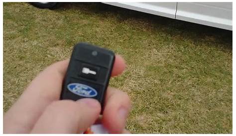 ford remote start instructions