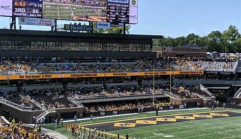 faurot field seating chart with seat numbers