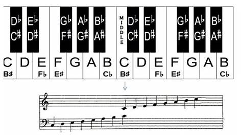 Learn the Notes on Piano Keyboard with this Helpful Piano Chart