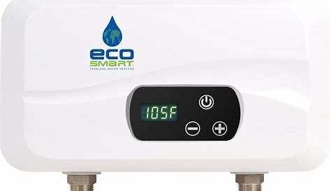 Ecosmart Tankless Water Heater Manual