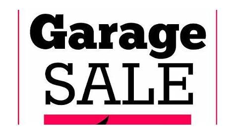 free printable sign templates for garage sale
