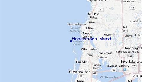Honeymoon Island Prévisions de Surf et Surf Report (Florida - Gulf, USA)