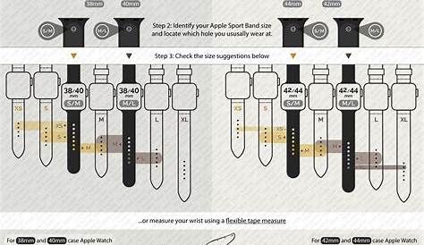 Apple Watch Band Size Chart - TRIM leather