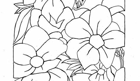 Flower Coloring : Free Printable Coloring Sheets