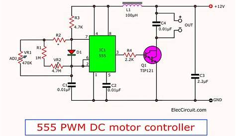 ac motor speed controller circuit diagram