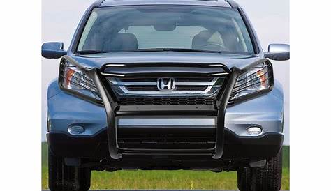 For 2007 to 2011 Honda CRV RE Front Bumper Protector Brush Grille Guard (Black) 08 09 10