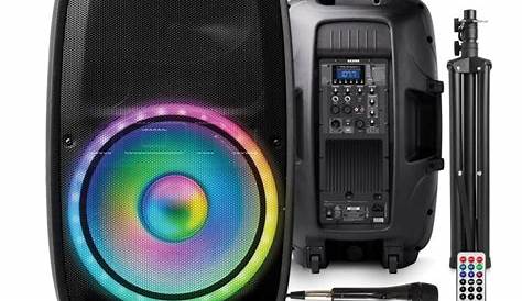 ION Audio 14.13-in 500-Watt Indoor Portable Speaker in the Speakers