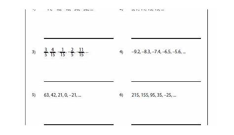 arithmetic series questions and answers pdf