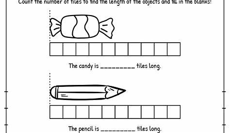 measurement worksheet for 1st graders