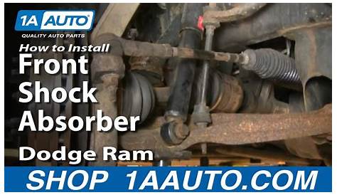 How to Replace Front Shocks 2002-05 Dodge Ram 1500 | 1A Auto