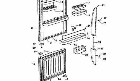 Fisher & Paykel E522BLT-21926A bottom-mount refrigerator parts | Sears