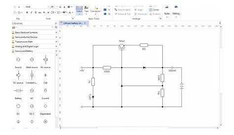 easy electrical schematic drawing software
