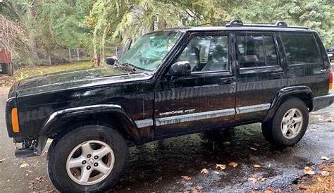 2000 Jeep Cherokee Sport, Black, Auto, 4WD for Sale in Woodinville, WA