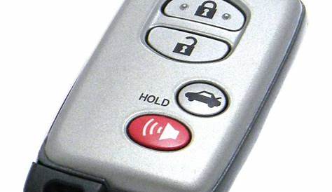 2009 Toyota Camry Keyless Entry Remote Fob Programming Instructions