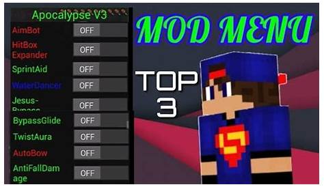 Minecraft pe [TOP 3] Mod Menu Review+Download - YouTube