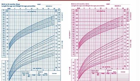 growth chart for gestational age