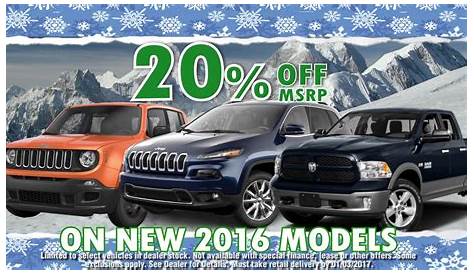Gurnee Chrysler Jeep Dodge RAM December Big Finish Sales! - YouTube