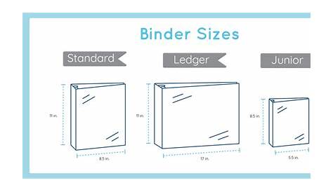 How a Binder Sizes Chart Can Help You Choose the Right Binder for Your