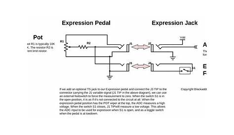 m audio expression pedal schematic