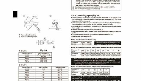 Mitsubishi Mr Slim PEA MXZ 8A140VA Air Conditioner Installation Manual