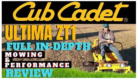 Cub Cadet ULTIMA ZT1 Zero Turn In-Depth Review | Mowing and Performance