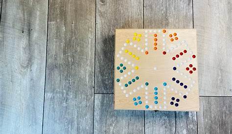 How to Make an Aggravation Board Game with Marble Storage – The Walnut