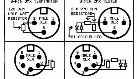 dmx 5 pin wiring diagram