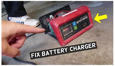cen tech battery charger schematic