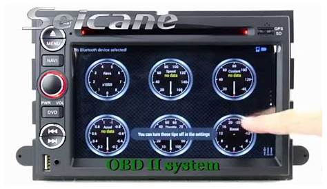 Quad-core 2006-2010 Ford Explorer radio GPS DVD player car stereo AUX