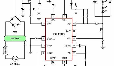 led driver circuit diagram