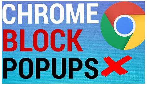 How To Block All Annoying Popups on Google Chrome - YouTube