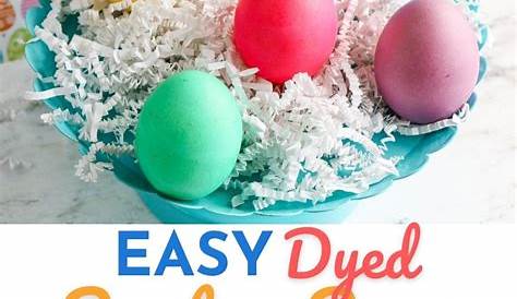 How to Dye Easter Eggs with Food Coloring and Vinegar - Life Over C's
