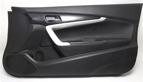 Honda Accord Coupe Front Door Panel Trim Right/Passenger Black OEM 13