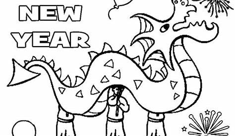 Free Printable Chinese New Year Coloring Page - Coloring Home
