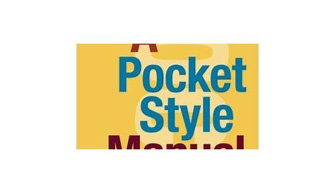 A Pocket Style Manual 9th Edition PDF Free Download - Knowdemia