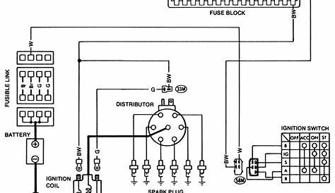ignition system schematic diagram